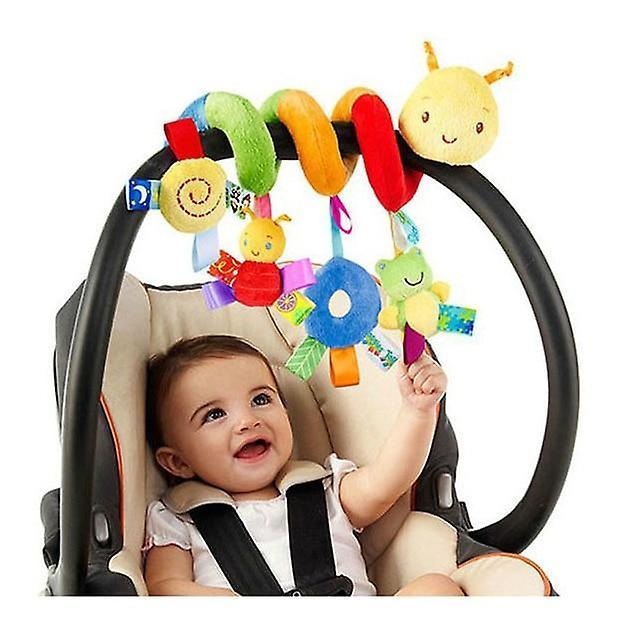 Slowmoose Toy Baby Stroller Comfort Stuffed Animal Rattle Mobile Infant For Baby Hanging E00800