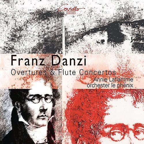 Coviello Classics Danzi / Laflamme / Orchester Le Phenix - Overtures & Flute Concertos  [COMPACT DISCS] USA import