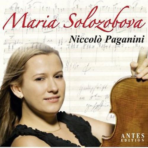 Antes Maria Solozobova - Paganini  [COMPACT DISCS] USA import