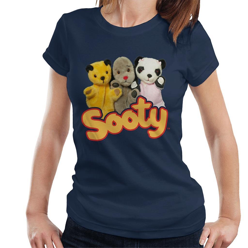 Sooty Sweep & Soo Women's T-Shirt Navy Blue X-Large