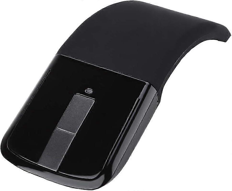 Meet Wireless Arc Mouse, Surface Arc Mouse Black Touch Thin Optical Mouse Folding Mouse Mice For Pc Laptop