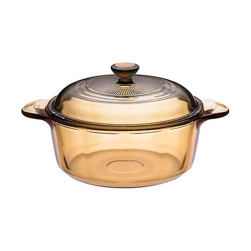 Visions Glass Casserole With Amber Lid 1.25L 1 Unit