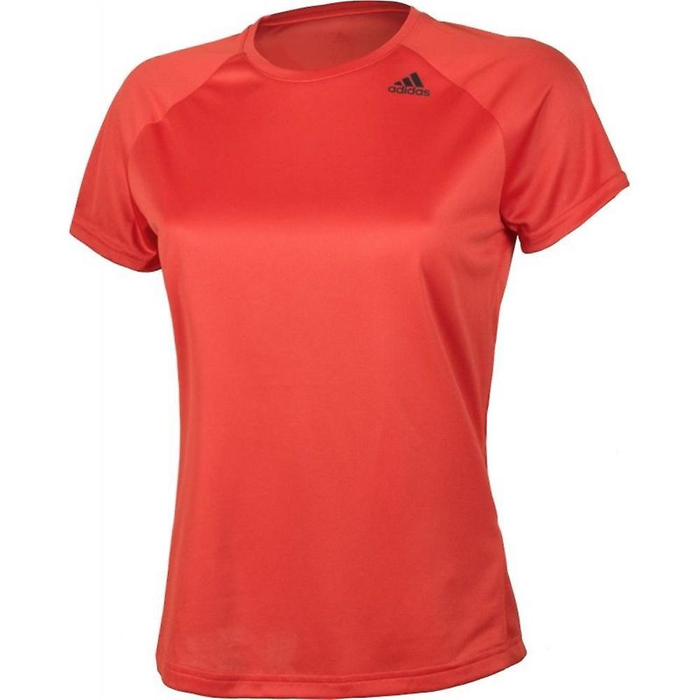 Adidas Designed 2 Move Tee Lose W BS1922 universal summer women red 158 - 163 cm/S