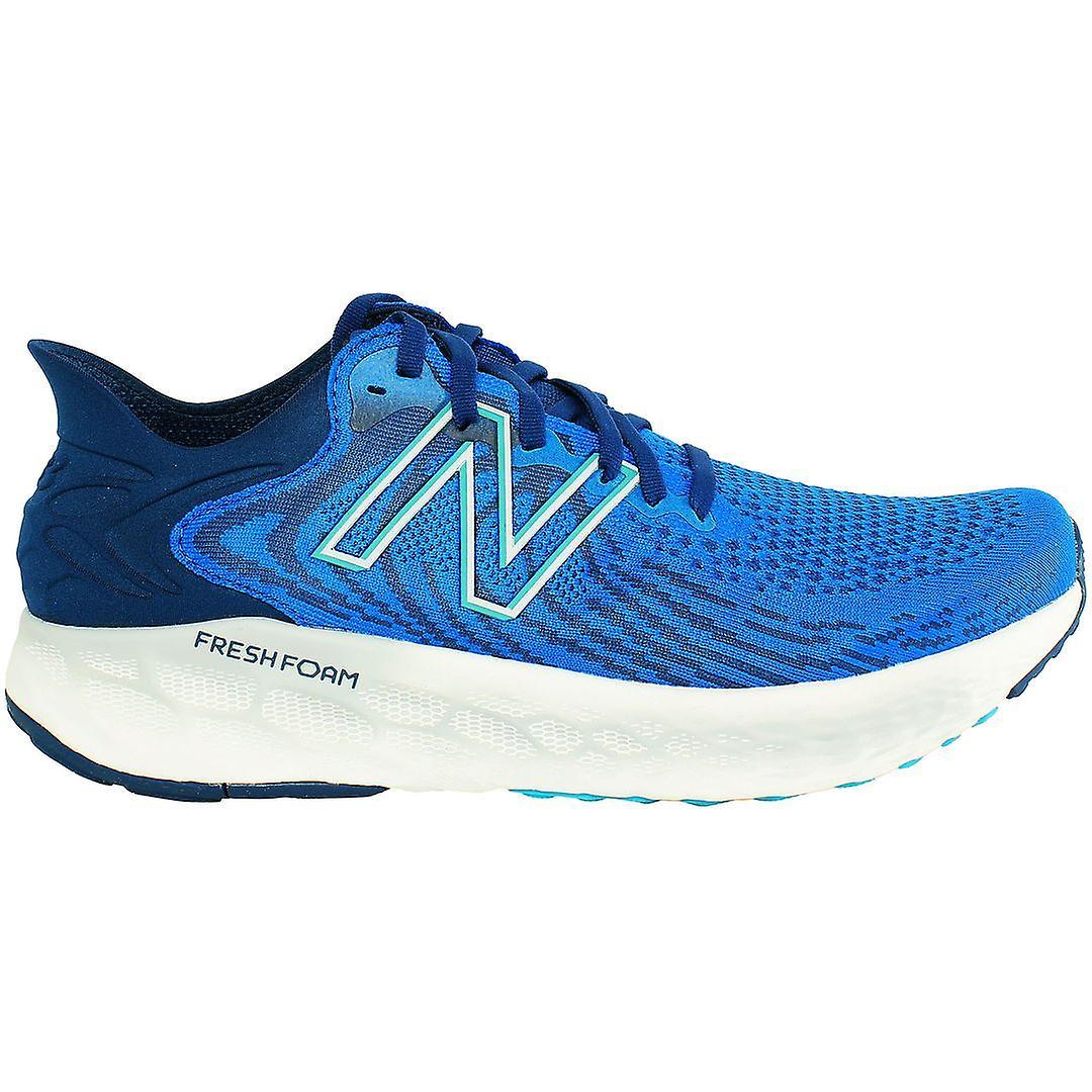 New Balance Fresh Foam 1080v11 Lace-Up Blue Synthetic Mens Running Trainers M1080S11 UK 8.5 EU 42.5 US 9 (Standard)