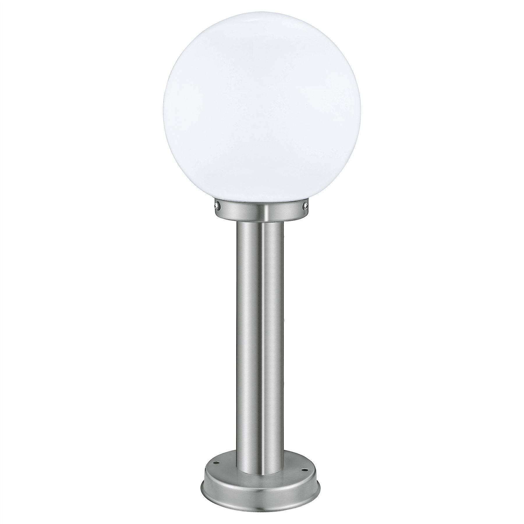 Eglo Lighting Nisia 1 Light Outdoor Pedestal Stainless Steel, E27