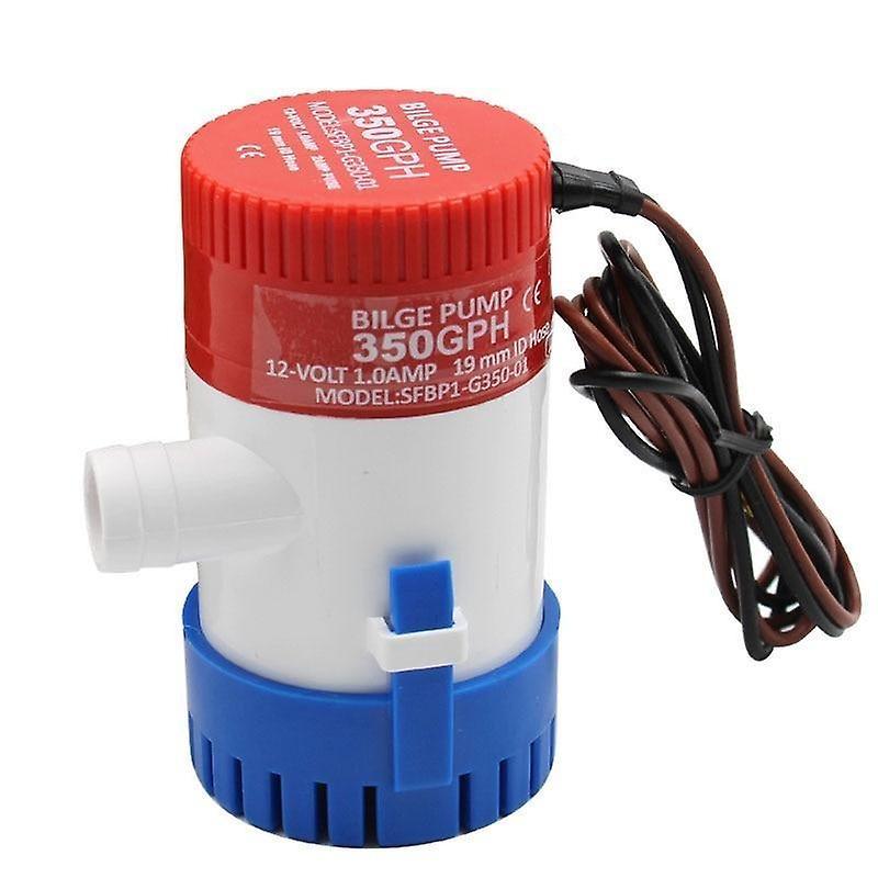 Slowmoose Dc 12v/24v Submersible Bilge Pump 350GPH 24V