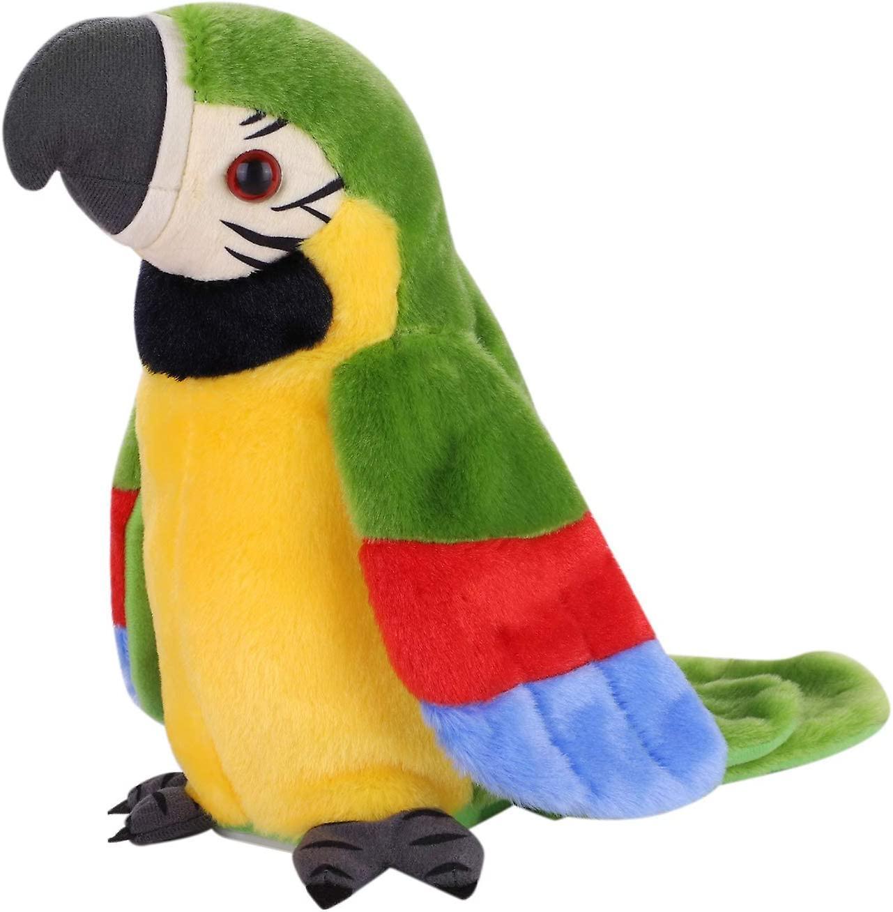 Kensty Electric Talking Parrot Plush Toy for Kids ,Electronic Pet Educational Toys Cute Talking Parrot Toy Doll