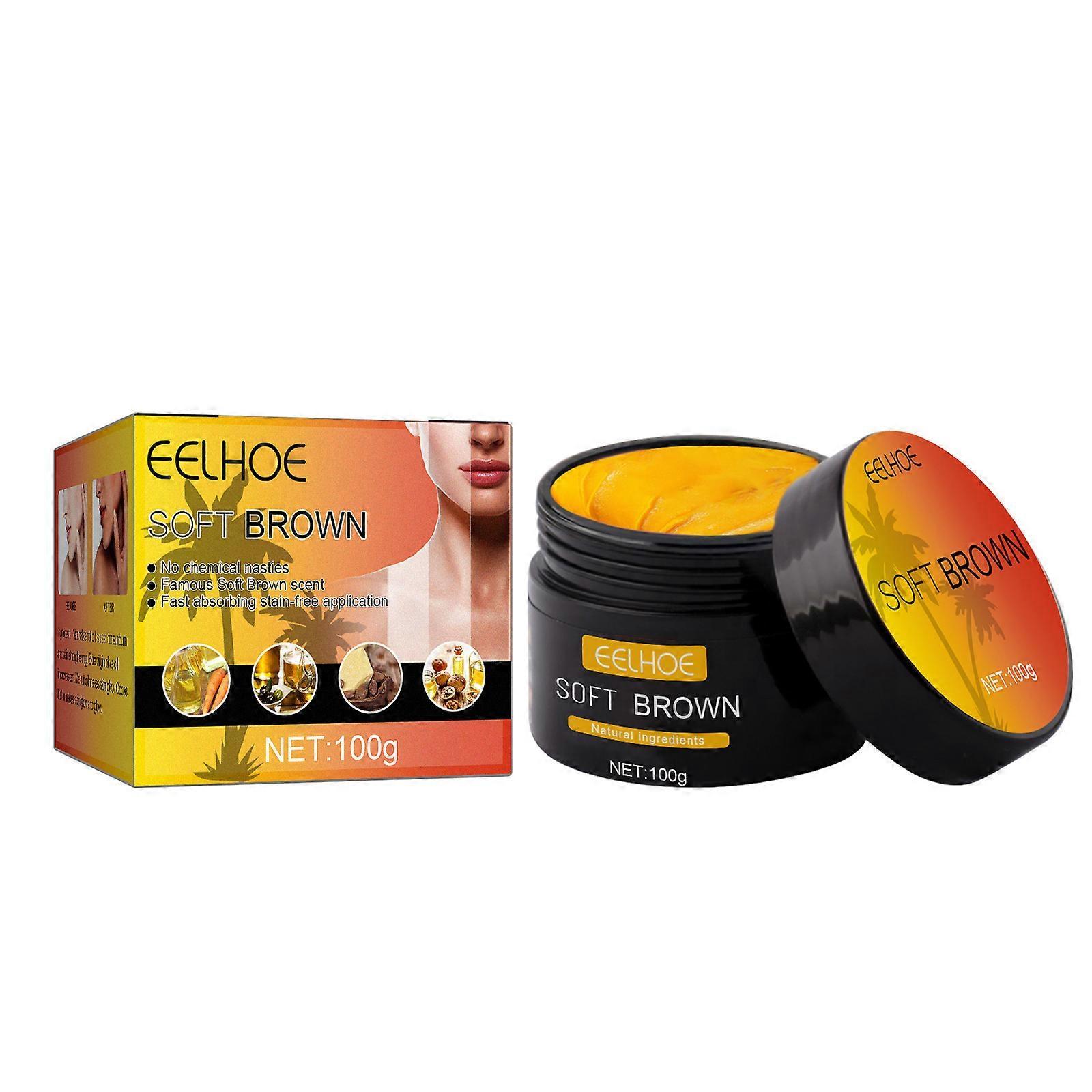 Lycxames Soft Brown Tanning Gel, 100g