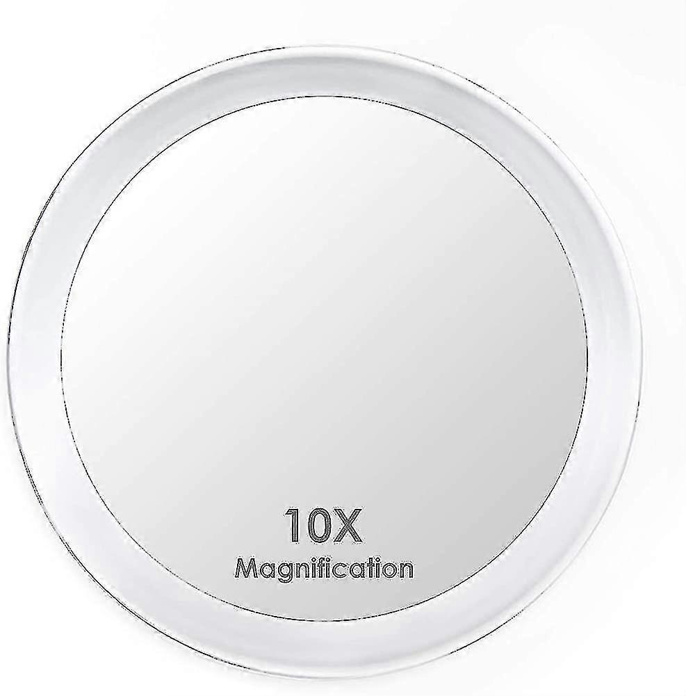 ZRUXE 10x Magnifying Mirror With 3 Suction Cups, Make-up Mirror With 10x Magnification