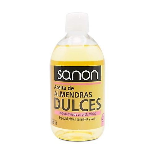 Sanon Sweet almond oil 500 ml of oil