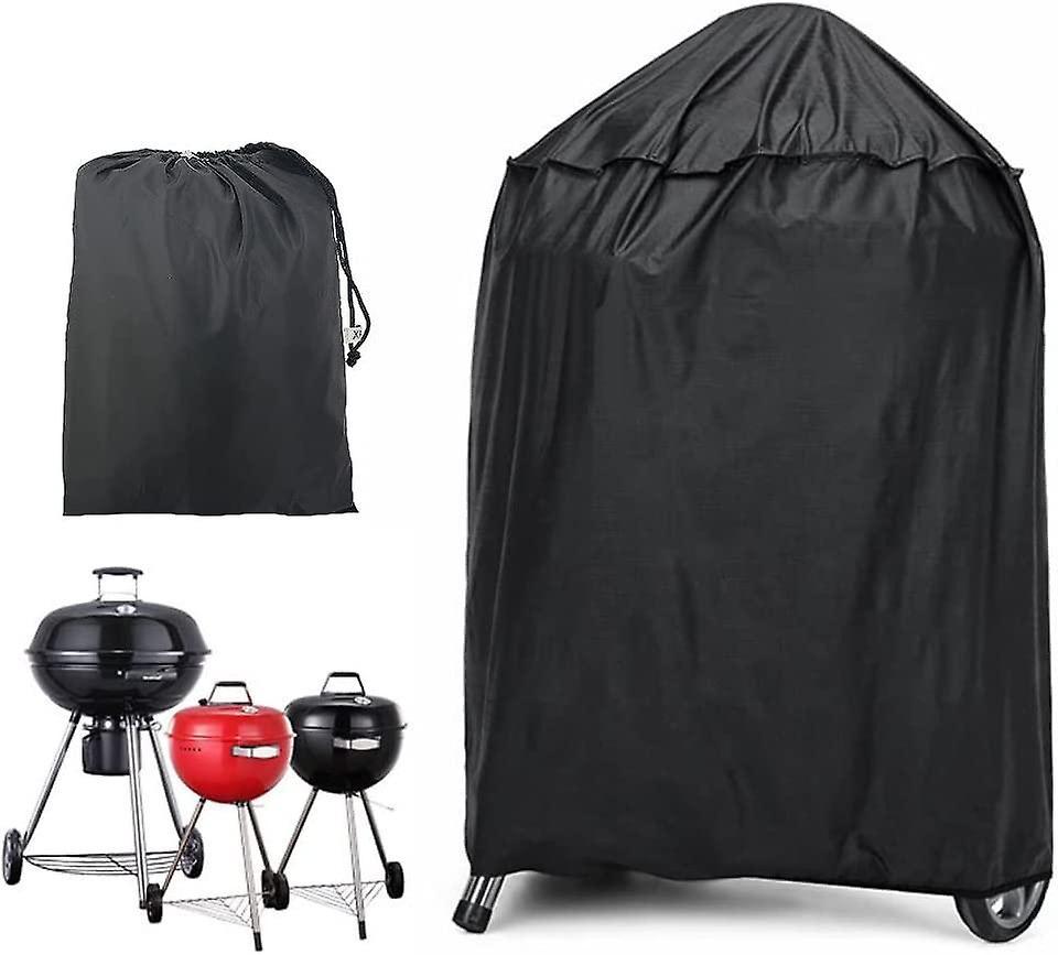 unbrand Round Bbq Cover Bbq Cover Waterproof Bbq Cover Protective Grill Cover Bbq Cover With Storage Bag, An