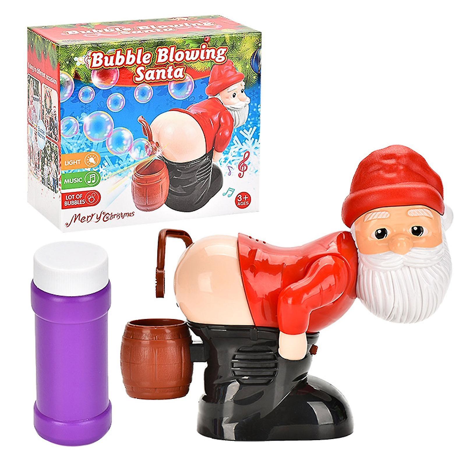 Get It Christmas Bubble Machine, Santa Bubble Guns Electric Bubble Machine Bubble Toy Hot