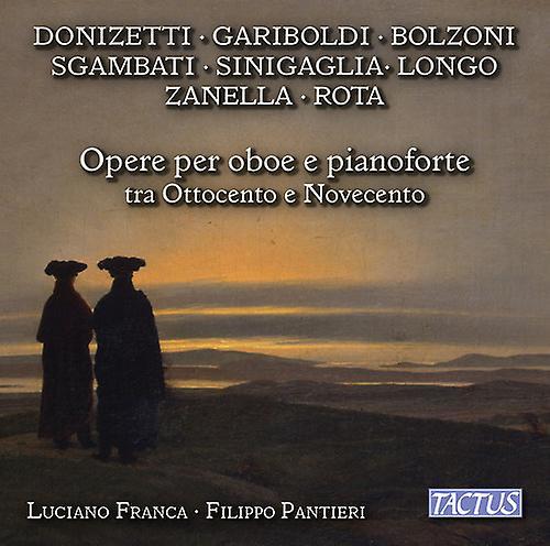 Tactus Records Bolzoni / Franca / Pantieri - Oboe & Piano Works  [COMPACT DISCS] USA import