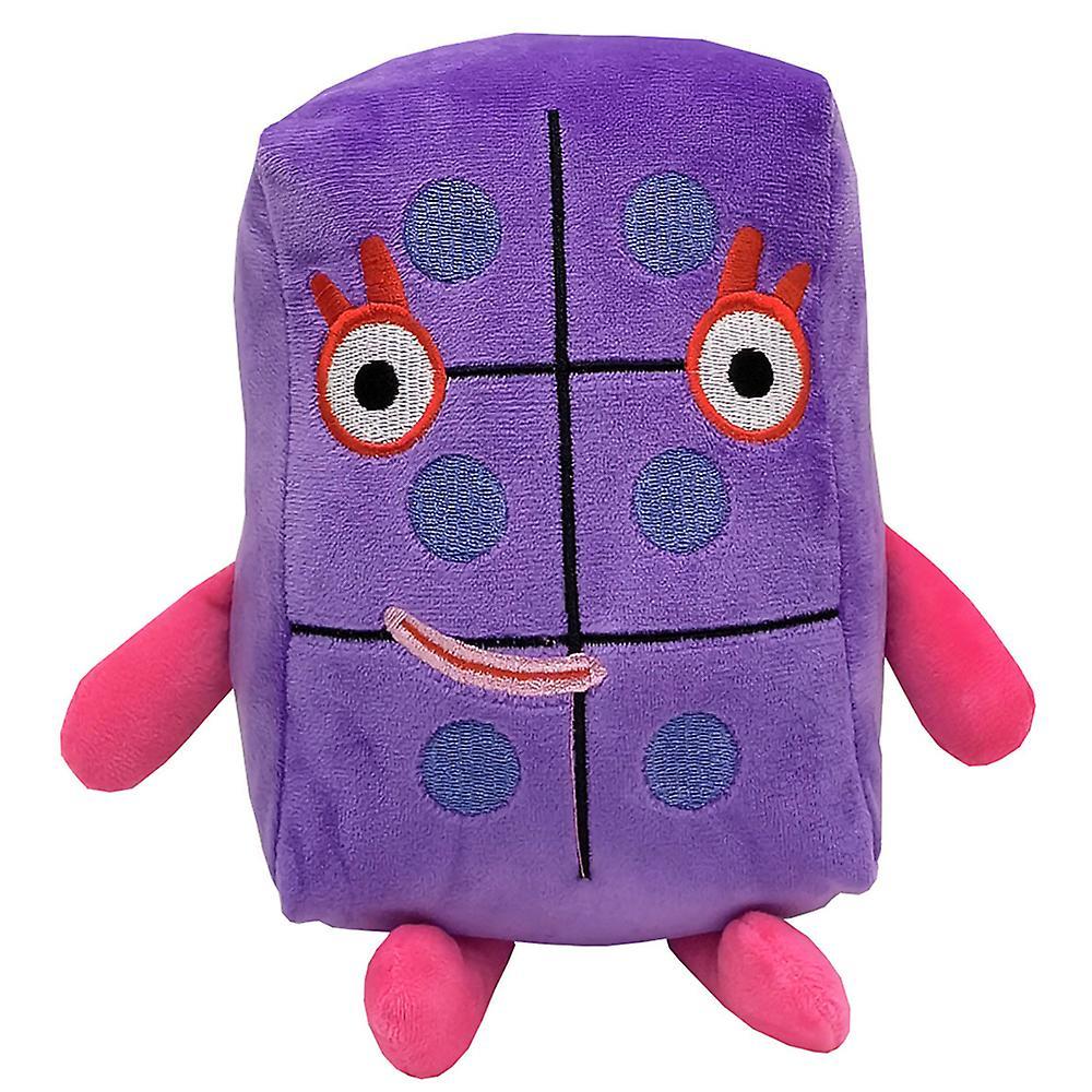 Shakub Cartoon Numberblocks Soft Plush Doll Throw Pillow Early Educational Stuffed Toys For Baby 6