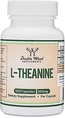 Double wood supplements l-theanine 200mg 120 capsules