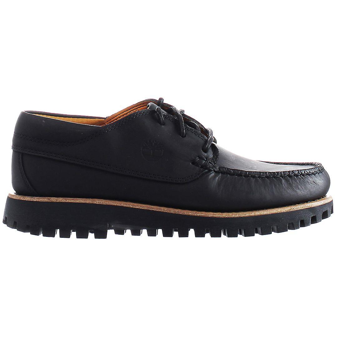 Timberland Jacksons Landing Lace-Up Black Smooth Leather Mens Shoes A2KF4 UK 9 EU 43.5 US 9.5