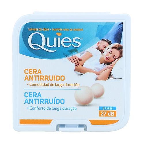 Quies Natural wax ear plugs 16 units