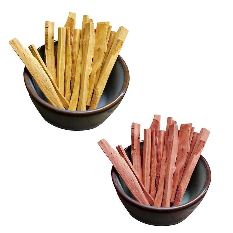 Scvvd 1 Pack Sandalwood Sticks Natural Sandalwood Incense Stick Buddhist Aromatherapy Smudging Sticks Puri Red sandalwood 50 g