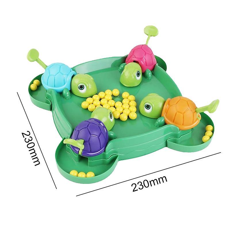 Party Games Fun Hungry Turtle Games Parent-child Interaction Turtle Swallowing Ball Game Educational Toys Holiday Gifts Party Entertainment 1pcs