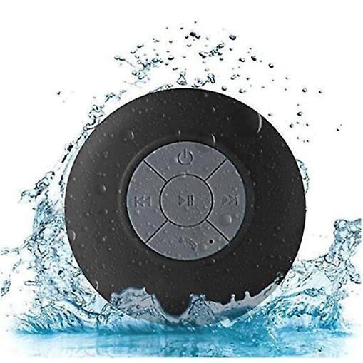 Slowmoose Mini Portable Subwoofer - Waterproof Wireless Bluetooth Speaker Black