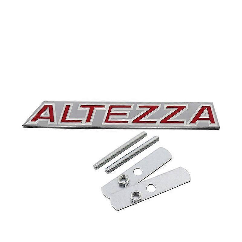 Car Badge 3D Car Styling for Altezza Front grill emblem Creative decoration trunk Nameplate Decal Emblem Badge Sticker styling Accessories g-chrome...