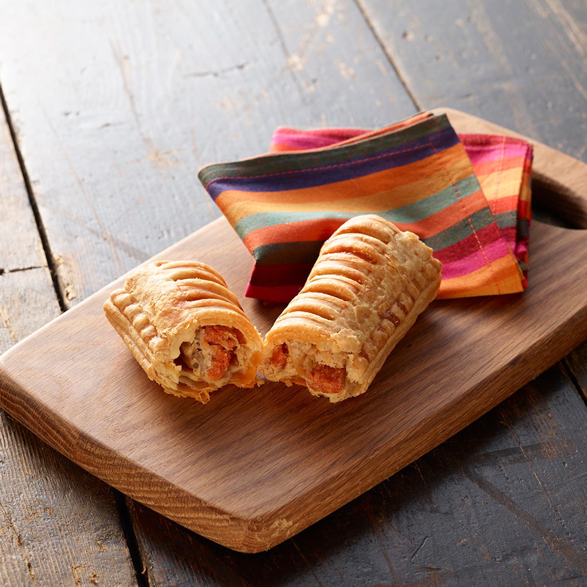 Proper Cornish Frozen Chorizo Sausage Rolls 6inch