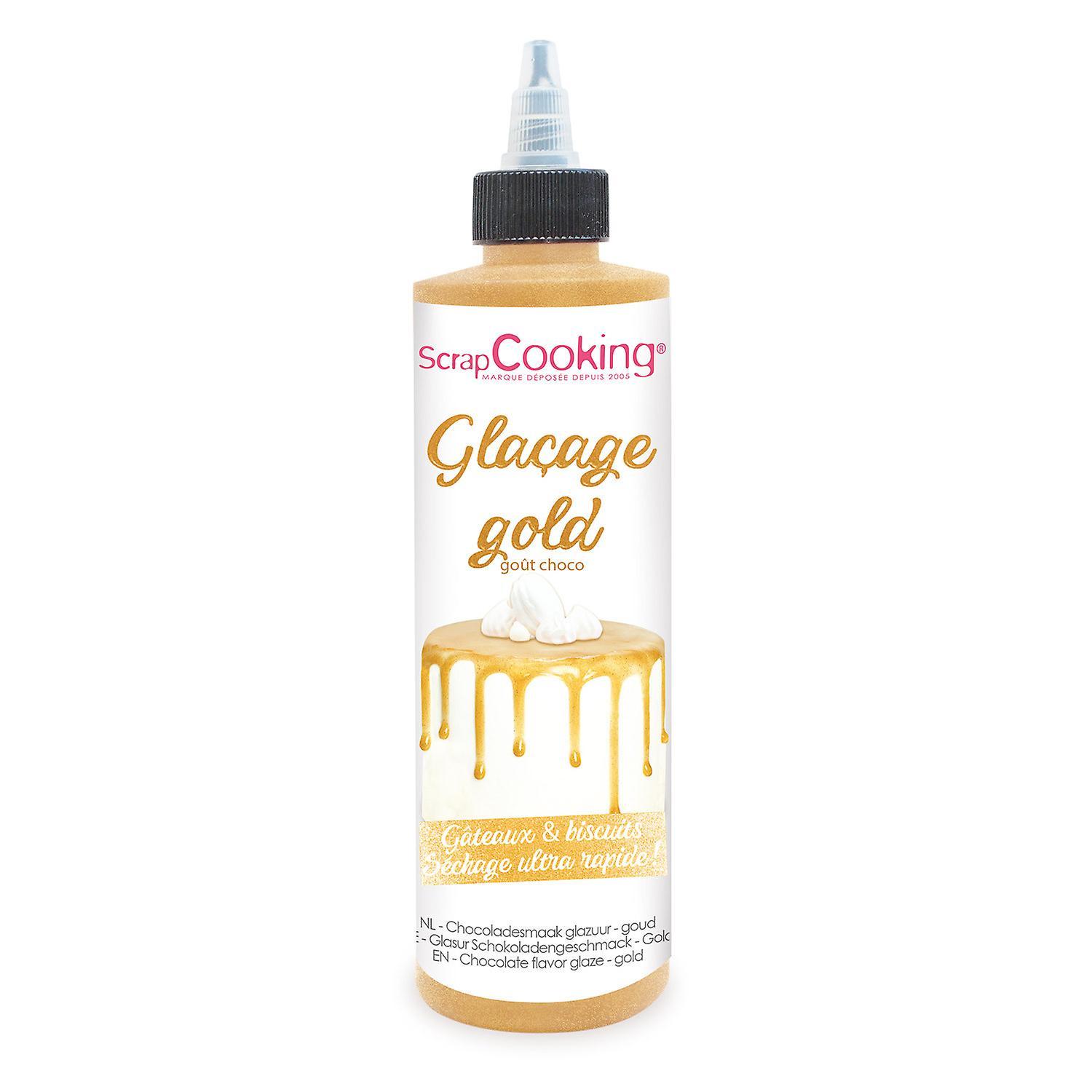 ScrapCooking Chocolate Icing 140g - golden Gold