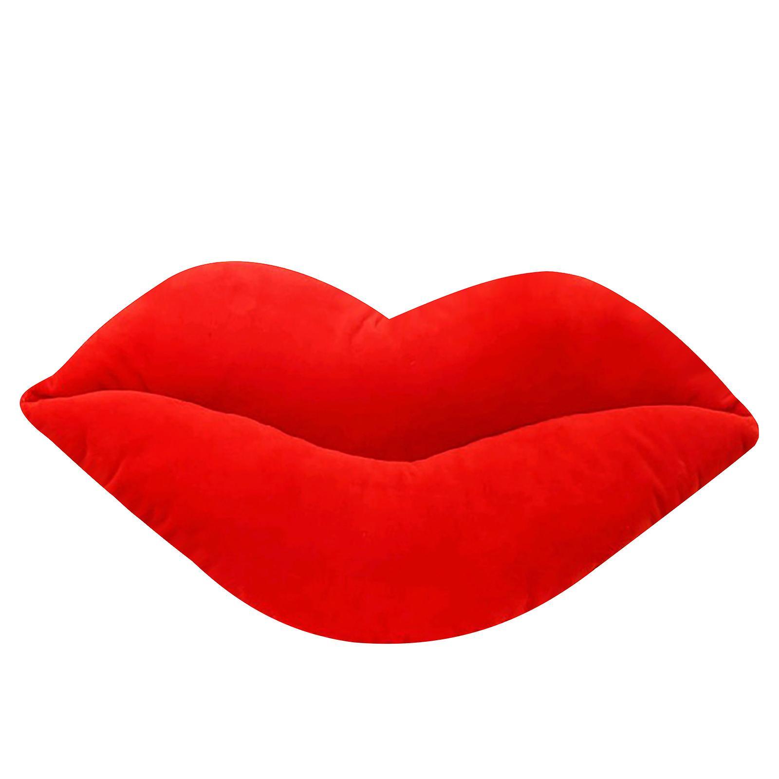 Fruushop Lips Plush Toys Sexy Red Lips Big Lips Pillow Valentine's Day Gift