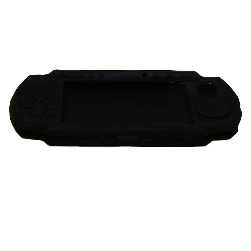 Yirtree Soft Silicone Gel Protective Skin Case Cover for PSP 2000/3000 Game Controller Black