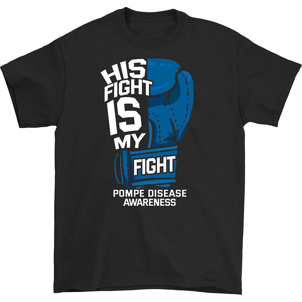 HISHARK His Fight is My Fight T-shirt Black M