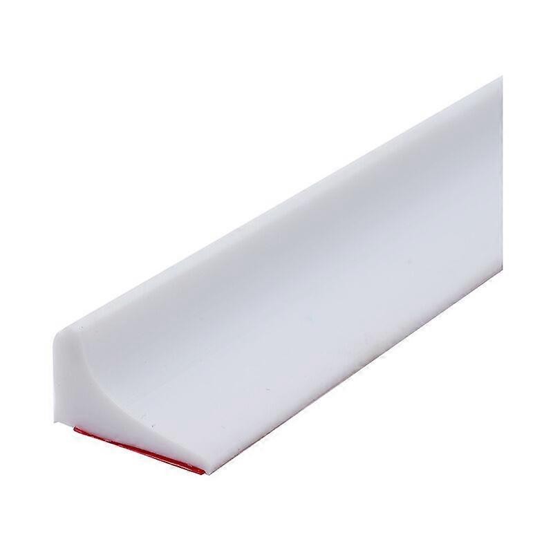 Szsljsm 2M Silicone Shower Barrier, Self-Adhesive Anti-Overflow Shower Threshold Bar, Shower Water Dam, Shower Threshold Water Dam, Foldable Shower...