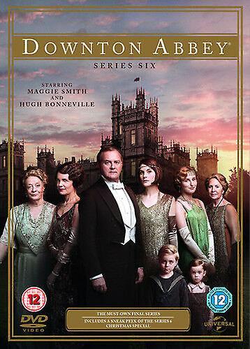 Downton Abbey Series 6 DVD (2015) Maggie Smith cert 12 3 discs NEW - Region 2