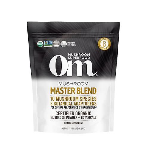 Om mushroom superfood master blend mushroom powder 6.2 ounce