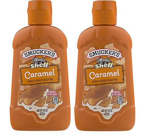 Smuckers Smucker's Magic Shell Caramel Ice Cream Topping 2 Pack