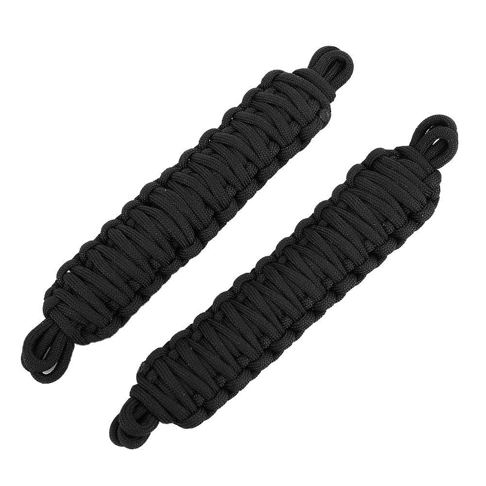 Car Door Restriction Rope Jeep Wrangler TJ 1997-2006 Car Door Limiting Strap, Black (2pcs)