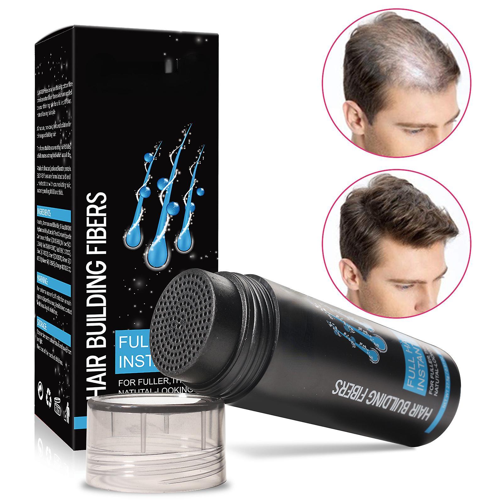 Hoh Hair Building Fibers Instantly Conceal & Thicken Thinning Hair Areas, Get Instantly Thick, Full, Shiny Hair in 15 Seconds Hair Building Fibers ...