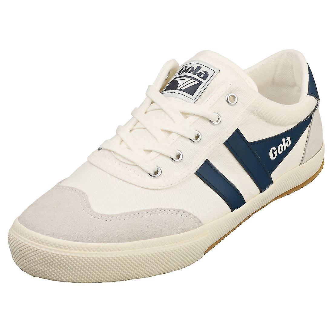 Gola Badminton Mens Casual Trainers in White Blue 44 EU