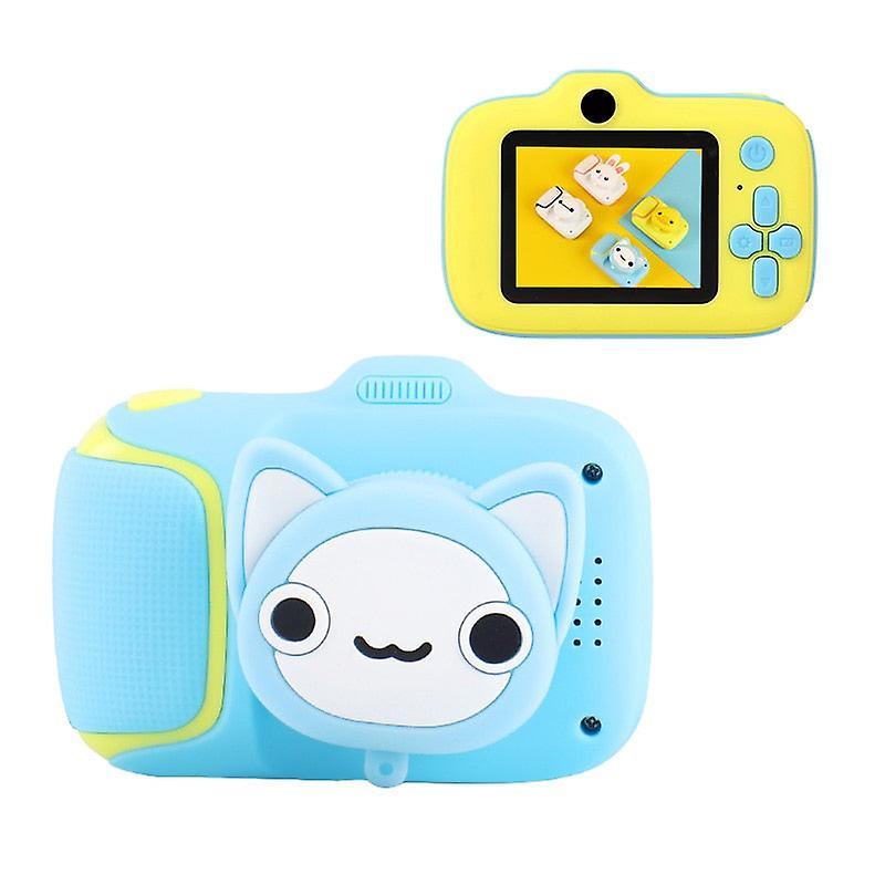 Slowmoose Ultra Mini Kids Camera -hd Screen With 8g/16g/32g Memory Card blue