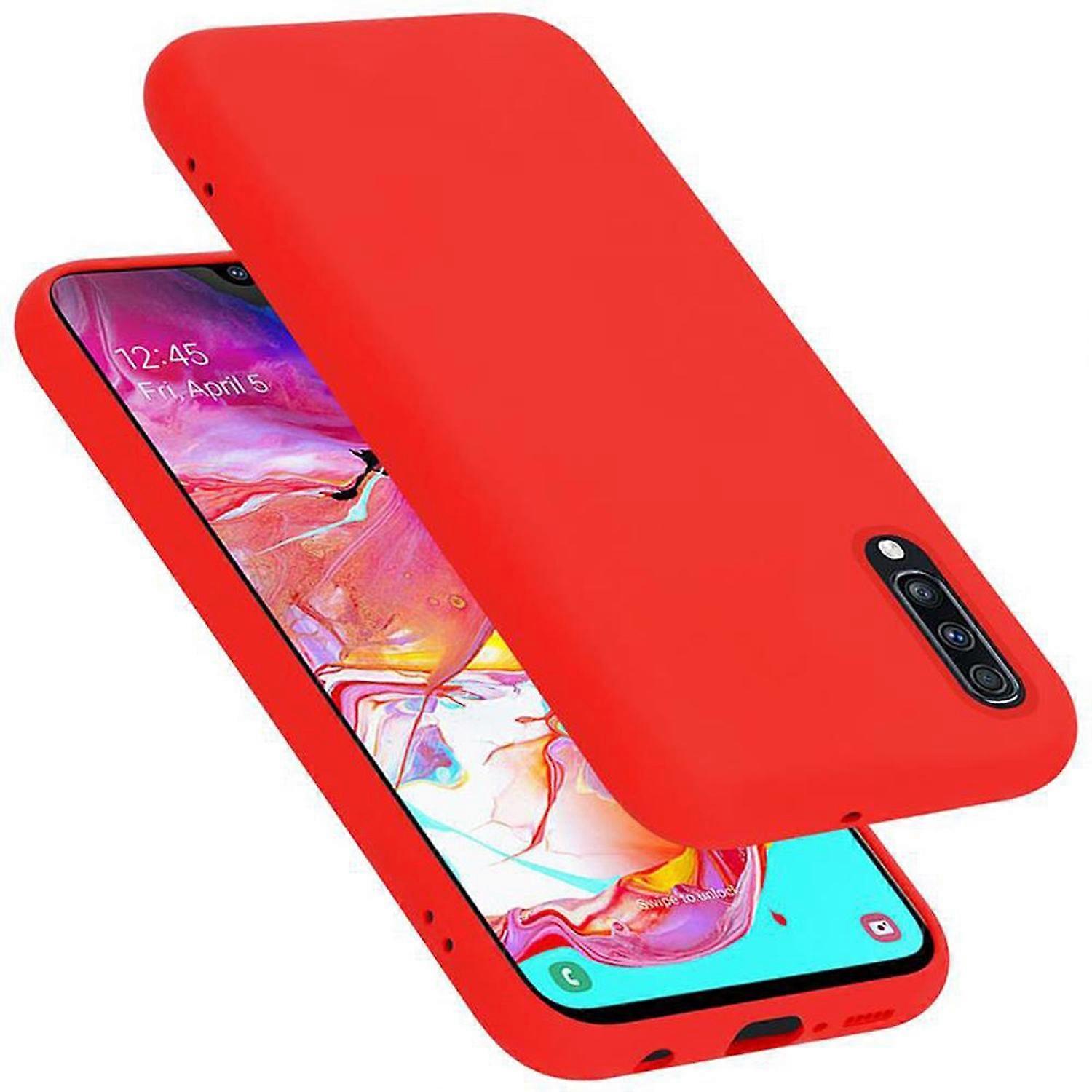 Samsung Galaxy A70 / A70s Case TPU Protective Case - Liquid Design LIQUID BLUE