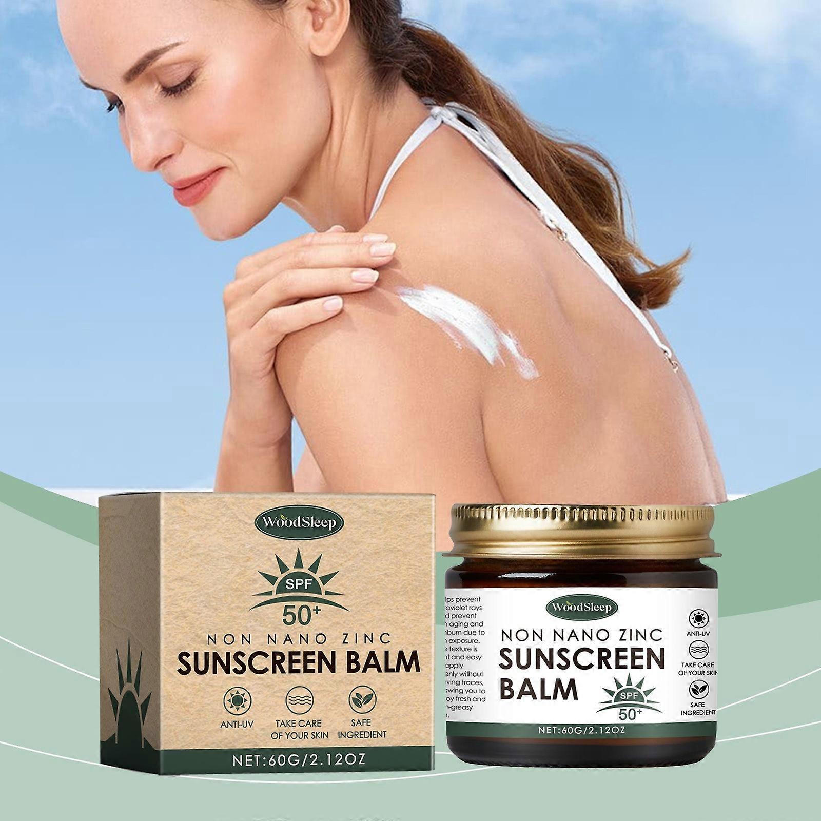 Flye Beef Tallow Sunscreen Balm High-efficiency Sunscreen Skin Care Cream Isolation And Protection Skin Refreshing And Moisturizing Daily Skin Prot...