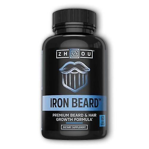 Zhou Nutrition Iron Beard, 60 Veg Caps (Pack of 1)