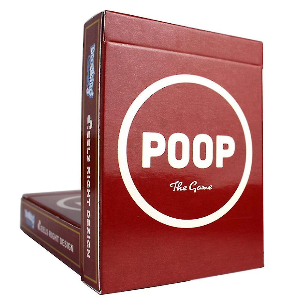 Unbrand Card Game Poop The Game - Hilarious And Family-friendly Perfect Board Games For Game Night And Parties