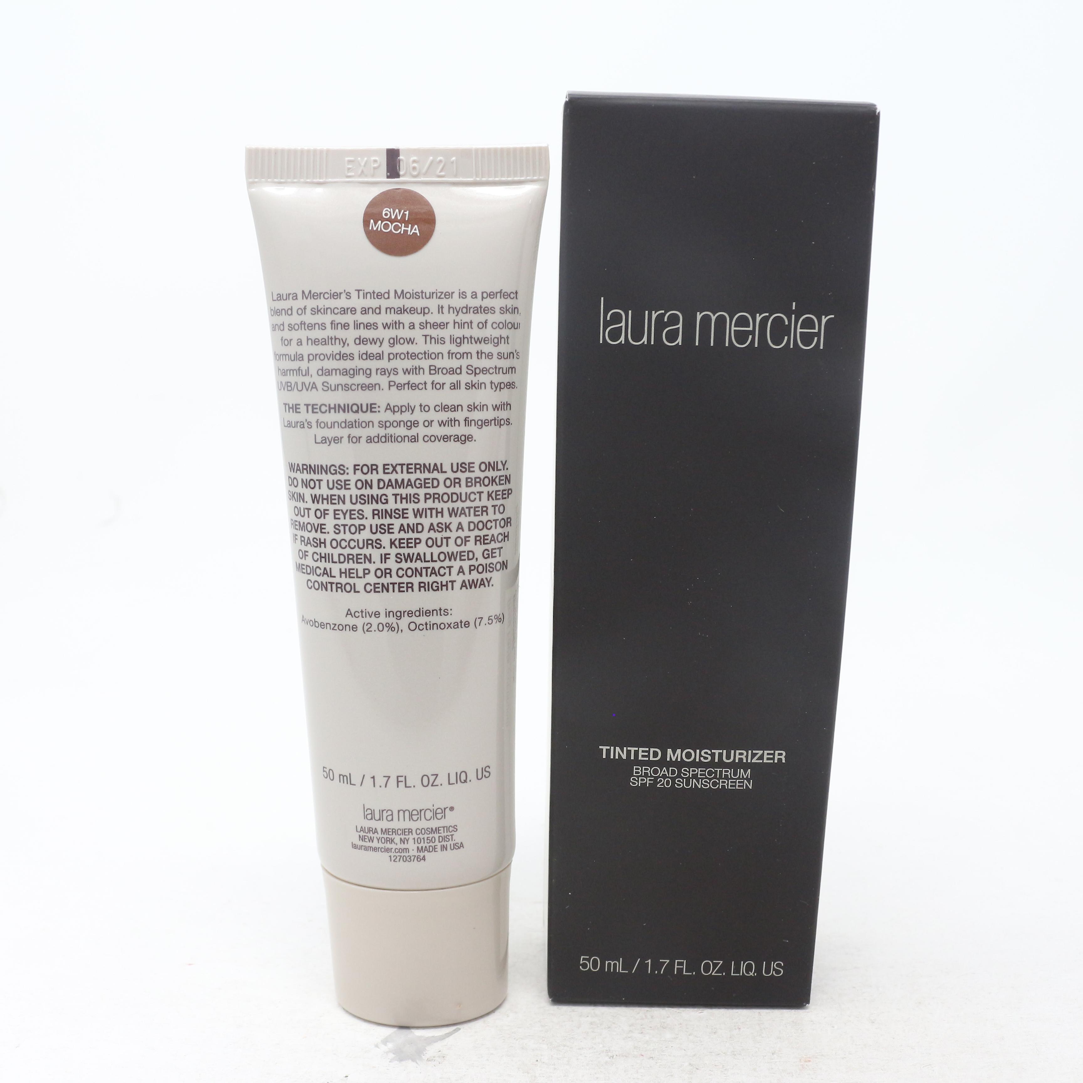 Laura Mercier Tinted Moisturizer Spf 20  1.7oz/50ml New 6W1 Mocha 1.7 oz