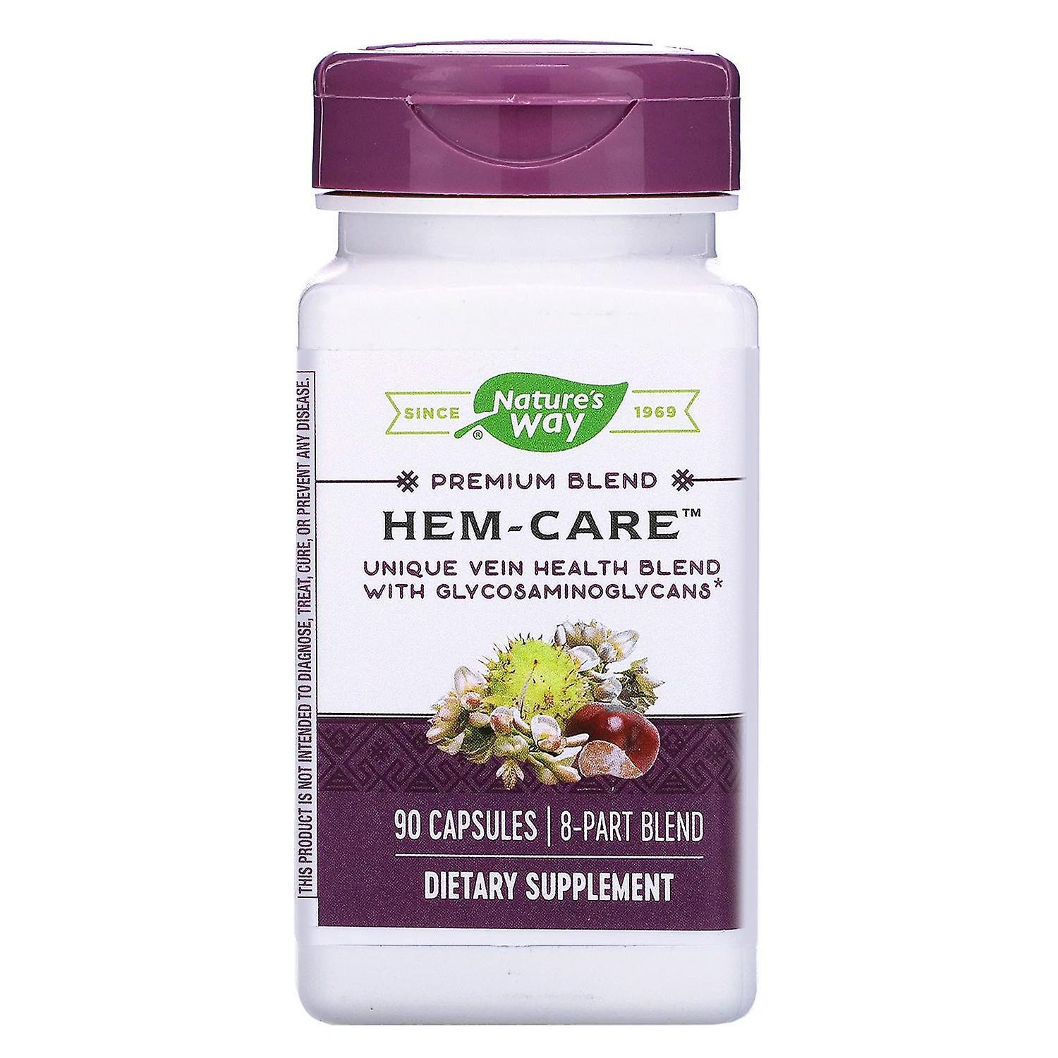 Nature's Way, HEM-CARE, 90 Capsules