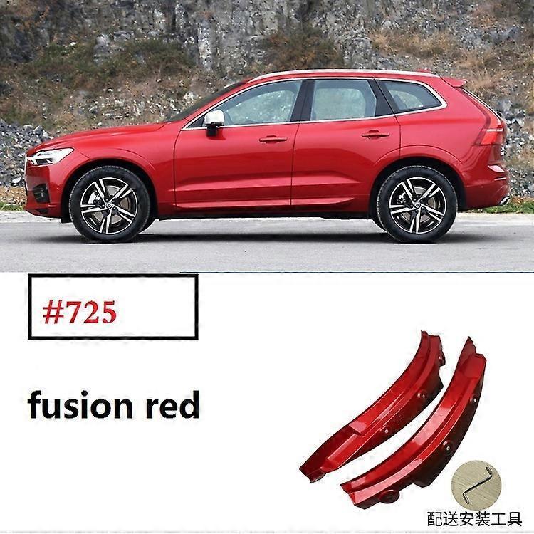 Redkid Car styling For Volvo xc60 mudguard rear wheel mudguard crystal white mudguard fender osmium grey mud 2018-2023 725