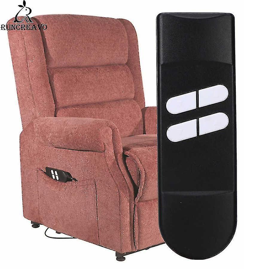 Sunset Black Lift Chair Button Electric Recliner Controller 4 Button For Lifting Armchair Electric Sofa Tv Remote Control 17x 6 X 5.5cm