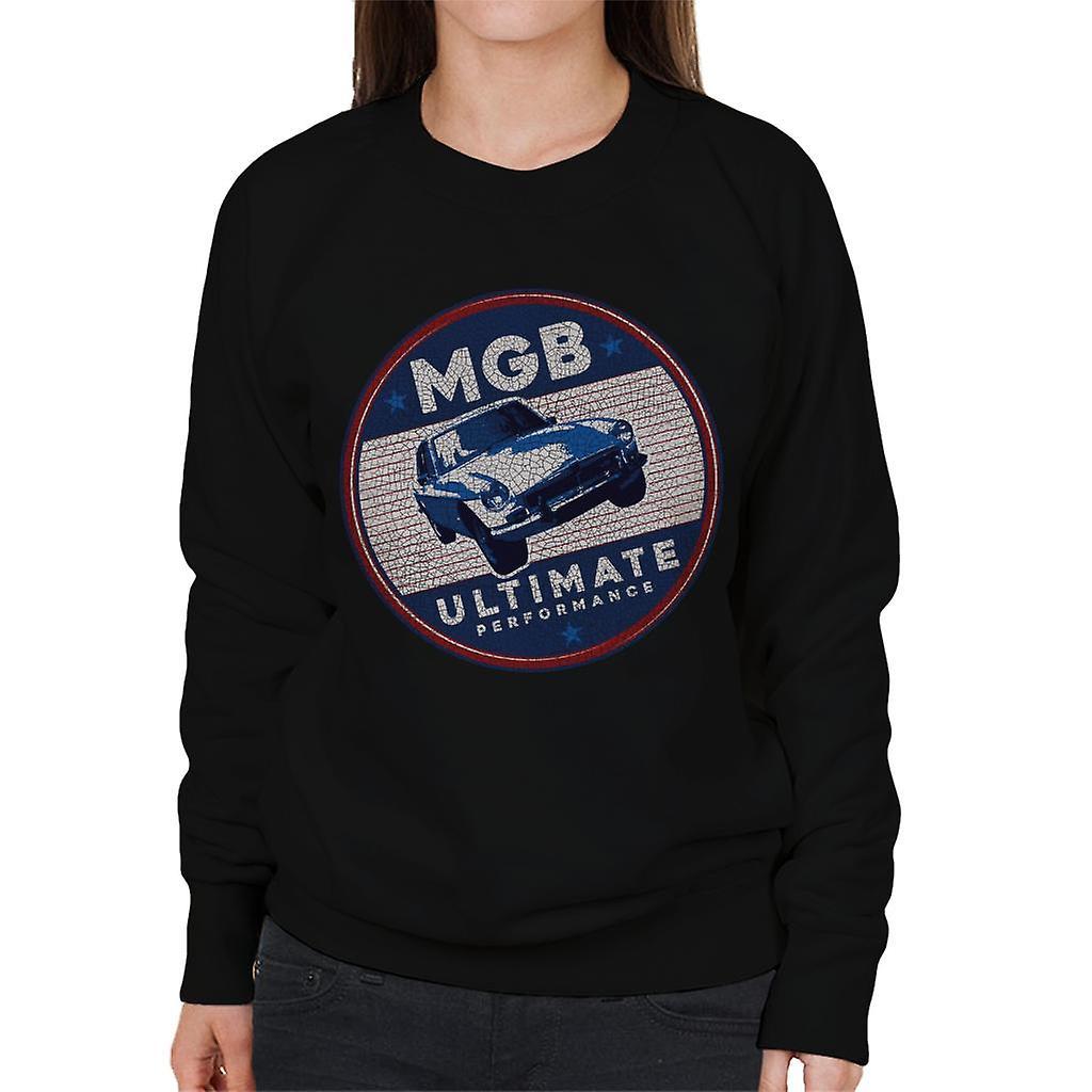 MG B Ultimate Performance British Motor Heritage Women's Sweatshirt Black XX-Large