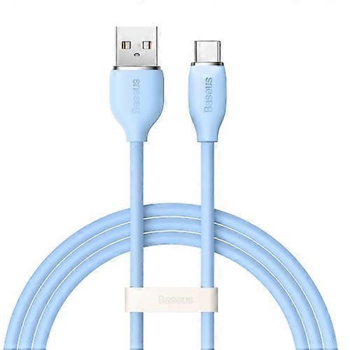 Ev3tech Baseus CAGD010003 Jelly Series 100W USB to USB-C / Type-C Liquid Silicone Fast Charging Data Cable