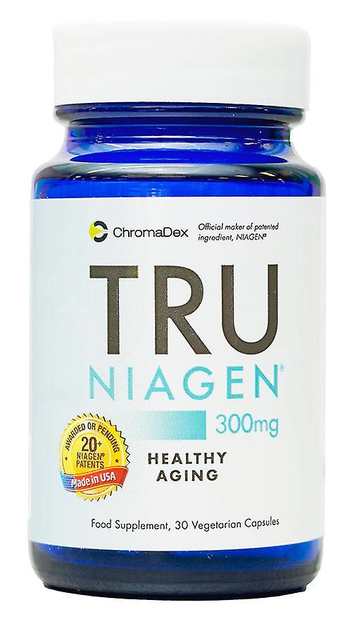 TRU NIAGEN (30 Count (Pack of 1)) Nicotinamide Riboside NAD+ 30 Count 300mg NIAGEN