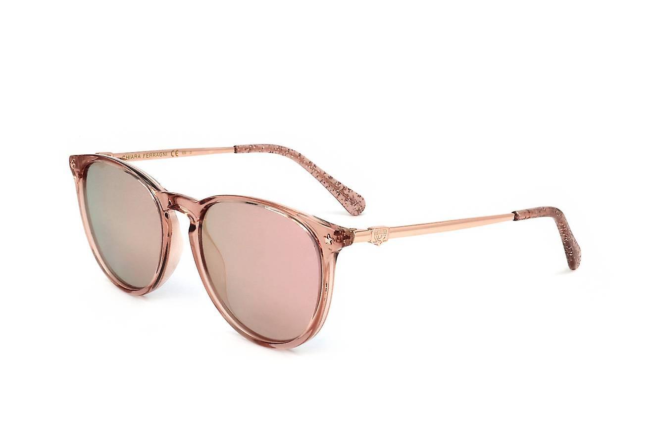 Sunglasses Chiara Ferragni Cf 1005 / S col. 733 / 0j Woman Round Peach